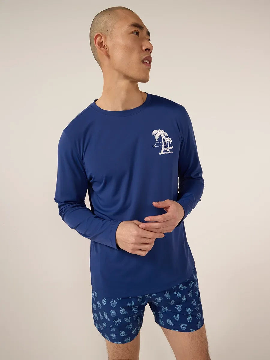 Men's long sleeve military - style utility shirts with multiple pockets The Mega Relaxer (Sun Crew)