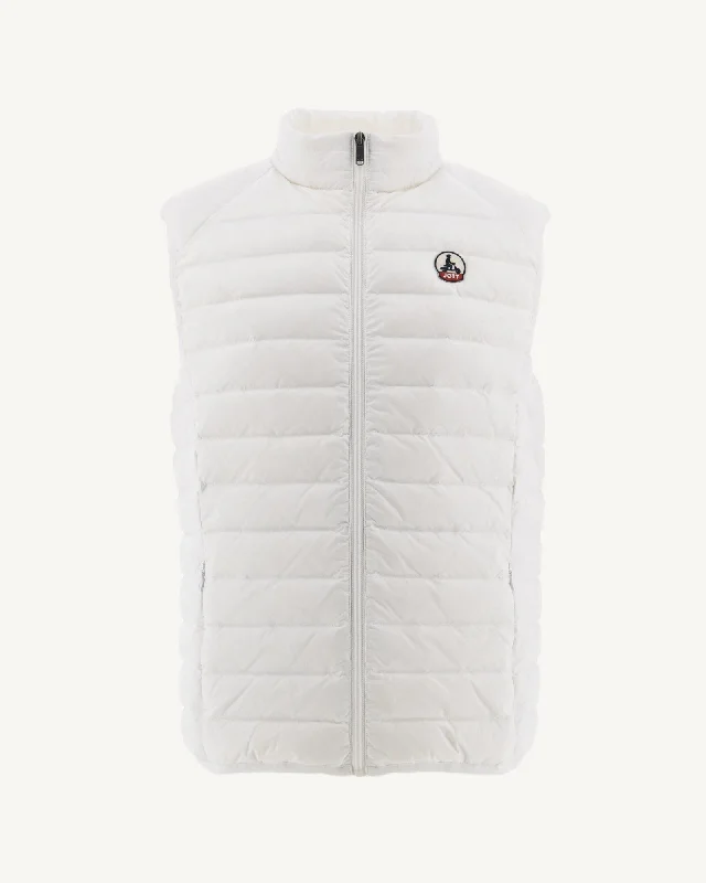 Slim - fit men down jackets in sleek black for a modern and stylish look White down jacket Tom